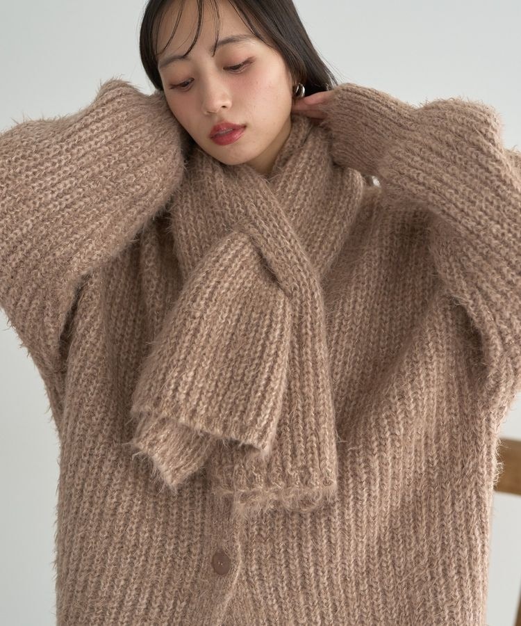 ROEN ラビットファーマフラー ラビットファー マフラー - メルカリ