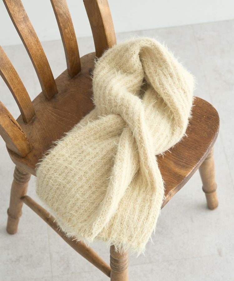 ROEN ラビットファーマフラー ラビットファーポンポンマフラー | ラナン(Ranan) | マルイウェブチャネル