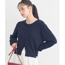 ダブルポケットカーディガン