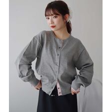 【UVカット】カラーコンビニットカーディガン