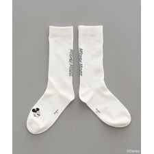 Disney／アソート刺繍入り靴下