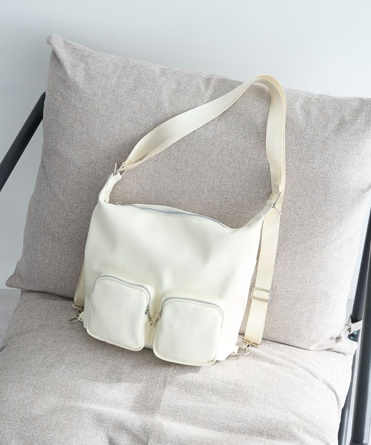 [�}���C]W�|�P�b�g3WAY�V�����_�[�o�b�O/�A�[�X�~���[�W�b�N���G�R���W�[�iearth music&ecology�j �A�C�{���[