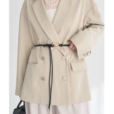 ニュアンスバックルサッシュベルト