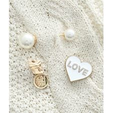 ハッピーモチーフブローチセット