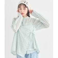 【予約】SET2点エプロンライクビスチェ＋シャツ