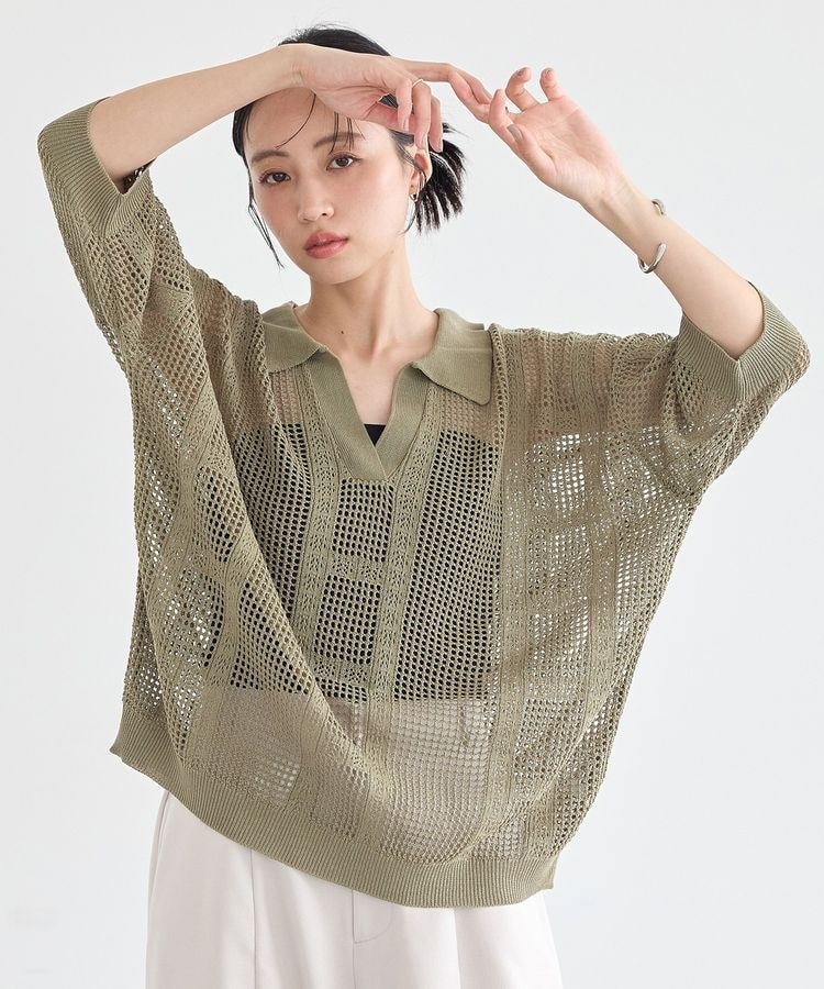 earth music & ecology - 【アキ】お取り置き　28点　新品ニット系　まとめ売り レーシースキッパーポロニットプルオーバー | アースミュージック