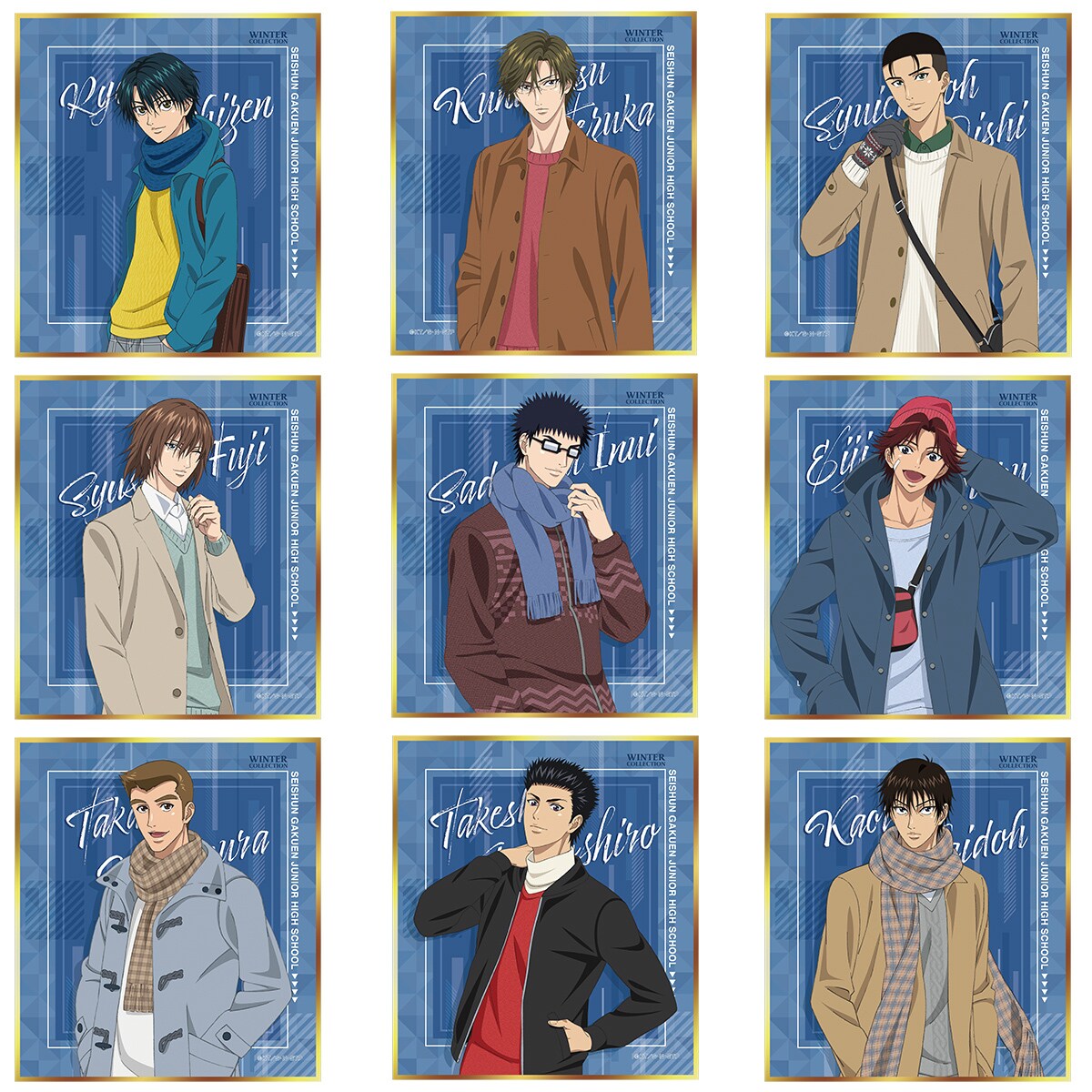 ☆【新テニスの王子様】TRミニ色紙 WINTER COLLECTION | ブロッコリー