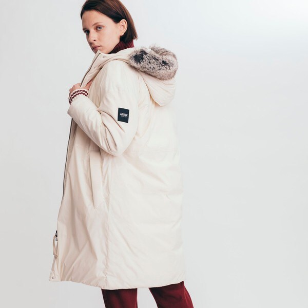 【イルカ】AIGLE 撥水 リラックスモード ロングダウンジャケット 撥水 リラックスモード ロングダウンコート | エーグル(AIGLE