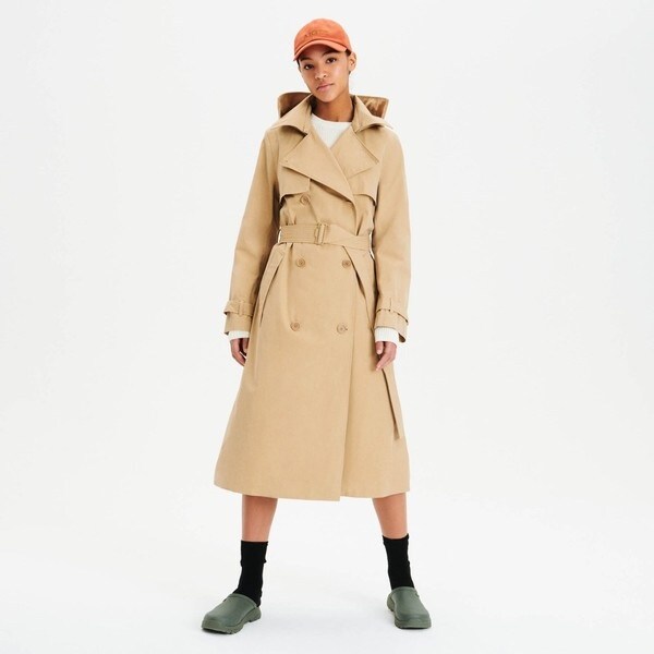 美品☆エーグル　透湿防水コットンタッチヘリテージトレンチコート　22年モデル 透湿防水 コットンタッチ ヘリテージ トレンチコート | エーグル(AIGLE