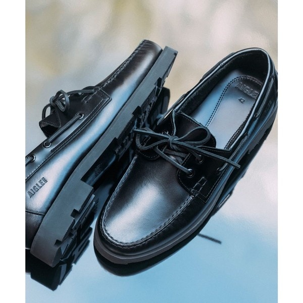 エーグル(AIGLE) メンズ ローファーモカシンデッキシューズ の