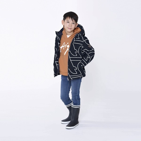 AIGLE 撥水 インサレーションフーデッドジャケット | エーグル(AIGLE ...