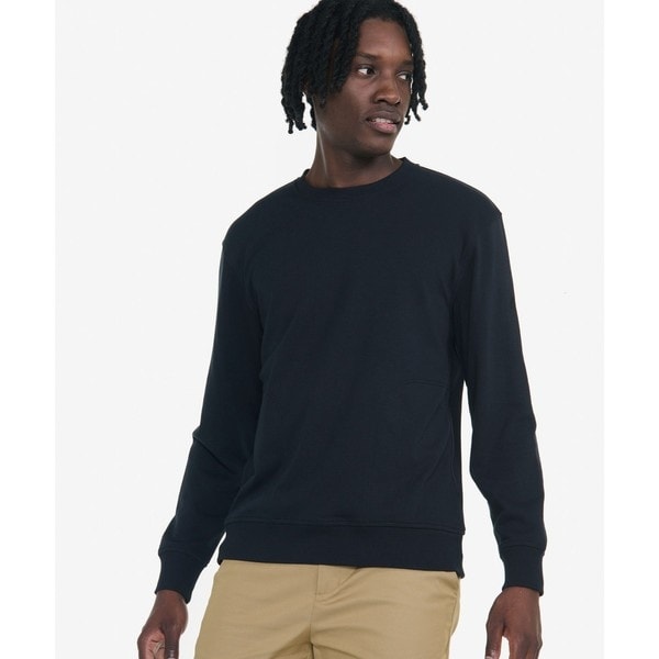 バイカラー ハーフジッププルオーバーフリースブルゾン | エーグル