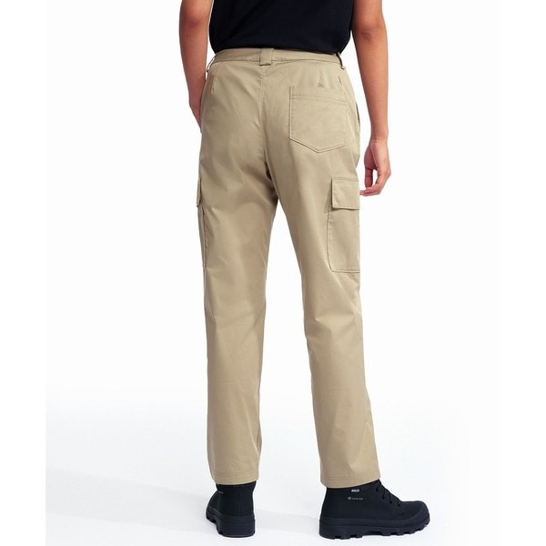 ドロストコード ルーズフィットサテンカーゴパンツ / サテンパンツ 裾