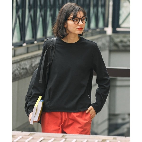 【エーグル】エーグル AIGLE 吸水速乾 ロングスリーブクルーネックTシャツ RP 吸水速乾 UVカット ロングスリーブクルーネックTシャツ RP 長袖T