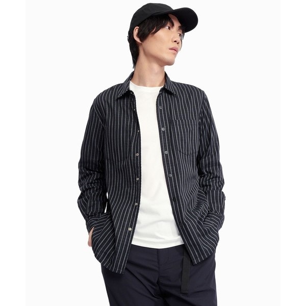 吸水速乾 ギンガムチェック ボタンダウンシャツ | エーグル(AIGLE