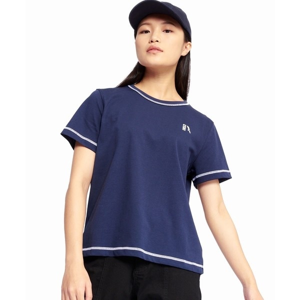 接触冷感 COOL TOUCH ワンポイントバードロゴ 半袖Tシャツ