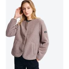 エーグル(AIGLE)のカーディガン シェルパフリースジャケット