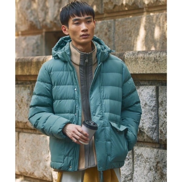 GORE-TEX ゴアテックス 防水 透湿 防風 フーデッドダウンジャケット