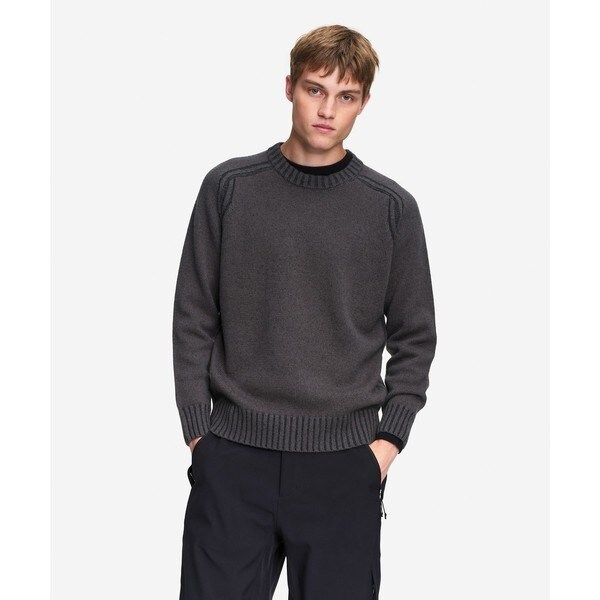 ウール スタンドジップアップニットセーター / ドライバーズニット