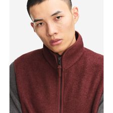 エーグル(AIGLE)のメリノウールブレンド スタンドカラーフリースベスト T-KIT