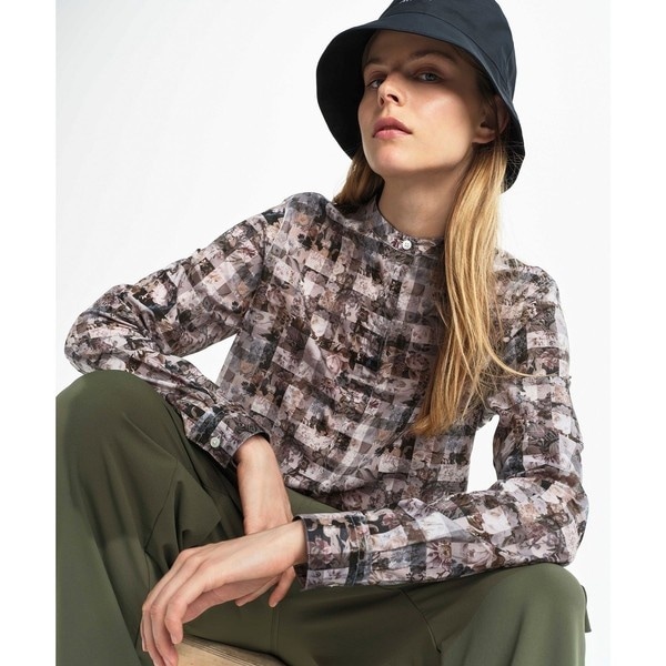 LIBERTY ロングスリーブ 2WAY ブラウス LIBERTY】 ロングスリーブブラウス | エーグル(AIGLE) | マルイウェブ