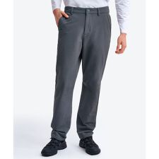 撥水 スリムフィットテーパードナイロンパンツ