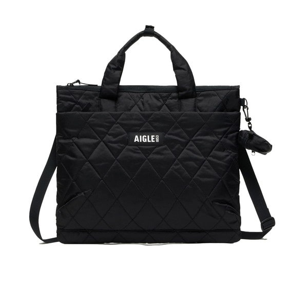 キルティング 2wayショルダーバッグ ミニポーチ付き | エーグル(AIGLE