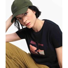 吸水速乾 抗菌防臭 プリント半袖Tシャツ