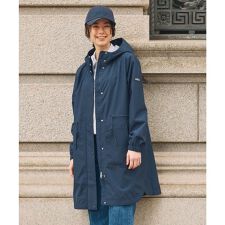 透湿 防水 防風 2.5レイヤー フーデッドロングコート RP