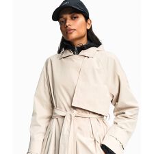 透湿防水 ロングトレンチコート