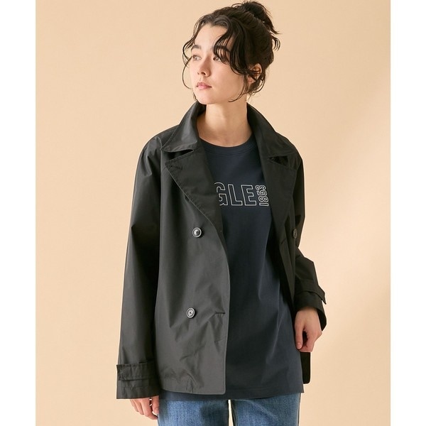 防風 透湿 防水 GORE-TEX ゴアテックス ショートトレンチコート