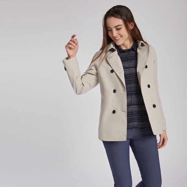 h*_様 AIGLE スウシア SUCIA ベージュグレー ゴアテックスジャケッ GORE－TEX ゴアテックス 防水 透湿 防風 フーデッドジャケット