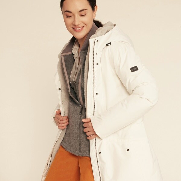 SNIDEL LACOSTE クロップド中綿ジャケット スナイデル ラコステ