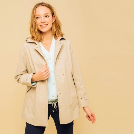 透湿防水 ミスマノン コート | エーグル(AIGLE) | マルイウェブチャネル