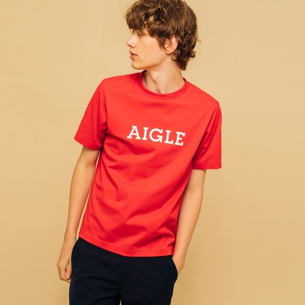 吸水速乾 エーグル グラフィック ロゴＴシャツ | エーグル(AIGLE