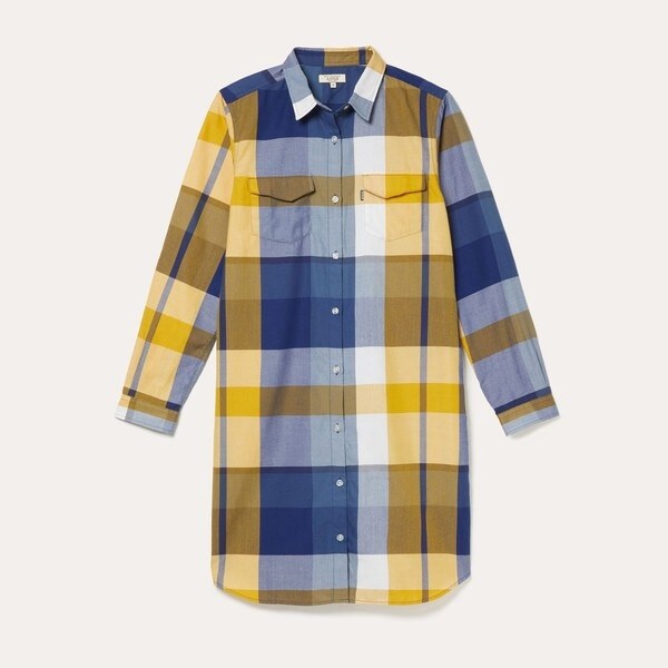 AIGLE - シャツ ブラウス DFT チェックチュニックシャツ DFT チェックチュニックシャツ | エーグル(AIGLE) | マルイ