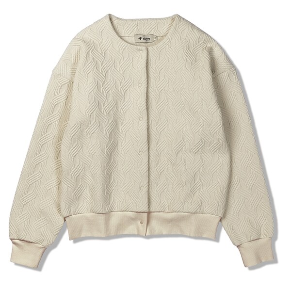 ダンボールニット】ケーブルキルトカーディ | フォックスファイヤー