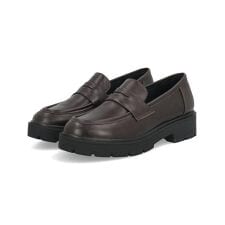 アスビー(ASBee)のheal me ヒールミー レディース 厚底ソフトローファー【幅広3E/滑りにくい】マニッシュ