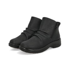 MALL-WALKING BY PANSY ソフトドレープショートブーツ 防水/幅広4E/滑りにくい