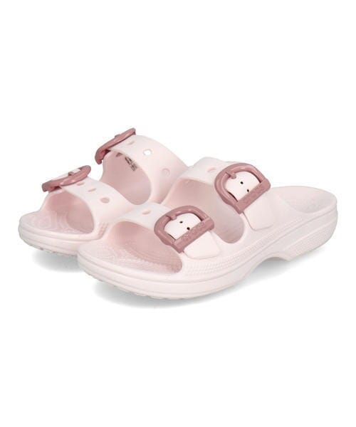 [�}���C]crocs �N���b�N�X SATURDAY ENAMEL BUCKLE SANDAL�y�y�ʁz/�A�X�r�[�iASBee�j �s���N