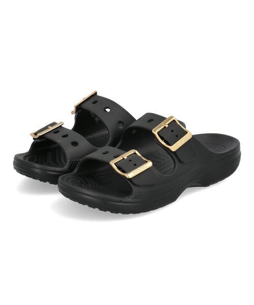 crocs クロックス SATURDAY METALLIC BUCKLE SANDAL【軽量