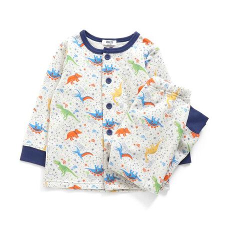 Boy S恐竜宇宙柄前開きキルトパジャマ エフオーオンラインストア F O Online J5530 ファッション通販 マルイウェブチャネル