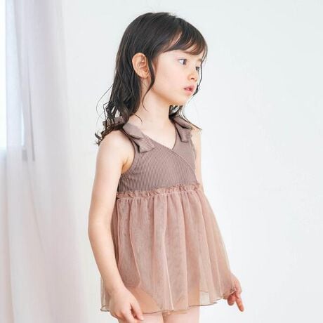 チュールフリルワンピース水着 エフオーオンラインストア F O Online ファッション通販 マルイウェブチャネル Cb002 366 53 01