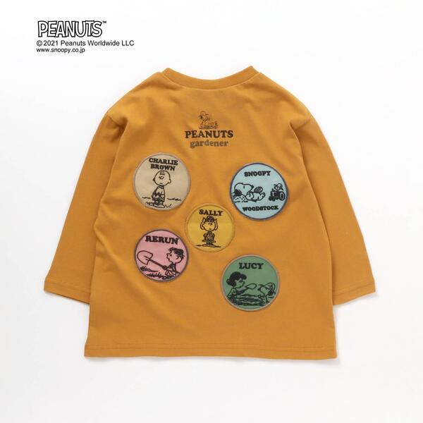 ＰＥＡＮＵＴＳガーデンワッペンリンクＴシャツ（スヌーピー）