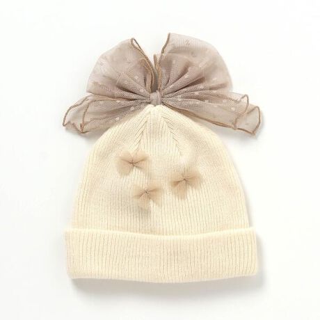 ベビーリボンニット帽 エフオーオンラインストア F O Online J1422 ファッション通販 マルイウェブチャネル