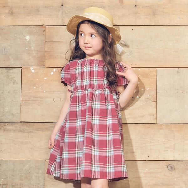 バーバリー チェックワンピース80 BURBERRY P5 バーバリー キッズ ワンピース ブランド 子供服
