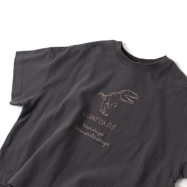 恐竜刺繍Tシャツ | エフオーオンラインストア(F.O.Online