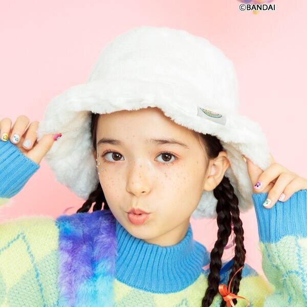 たまごっち】ふわふわファーバケットハット | エフオーオンライン