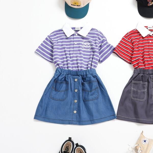 ディズニーキャラクター レインボージャンスカ キッズ服 ブリーズ BREEZE ディズニーキャラクター レインボージャンスカ