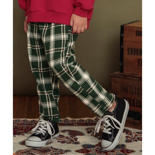 2タックチェックパンツ 10分丈 | ブリーズ(BREEZE) | マルイウェブチャネル